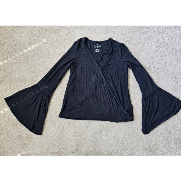 Womens Fall Clothing lot of 5 AE, VS, Old Navy, Mossimo, Lou & Grey XS-Med - Picture 15 of 16